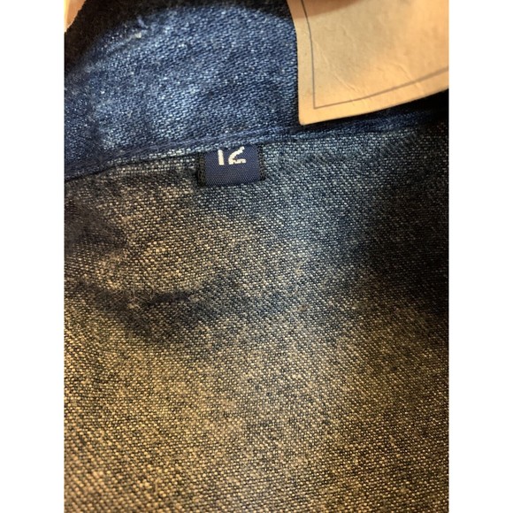 Vintage Women's 30" Pleated High Waist Denim Jean Shorts NEW NOS Made in USA‎ - Picture 5 of 7